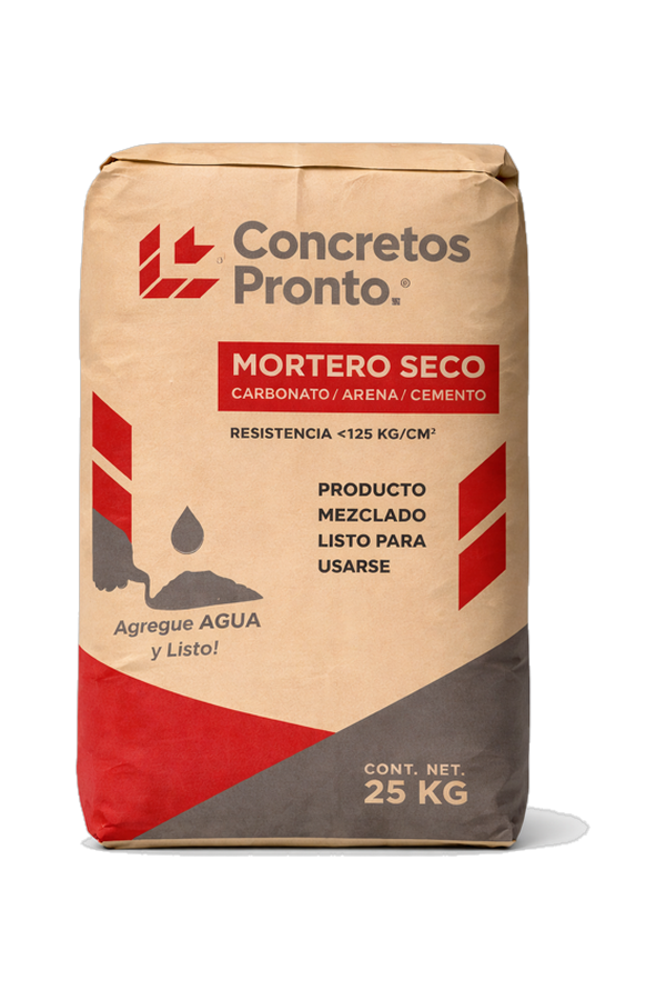 Bulto MORTERO SECO 25 kg